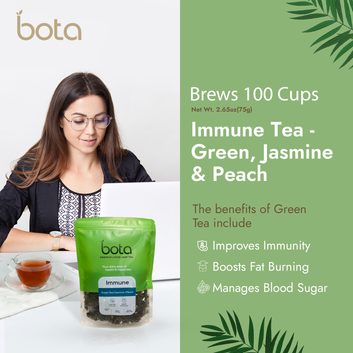 Immune Tea - Green, Jasmine, Peach
